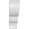 Ekena Millwork 5-in. W x 16-in. D x 16-in. H Ridgewood Architectural Grade PVC Knee Brace BRCP05X16X16RID - alternate 4